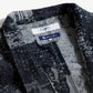 FDMTL | BORO HAORI JACKET { BLUE/GREY