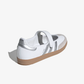 ADIDAS ORIGINALS | SAMBA JANE { WHITE/SILVER METALLIC-GUM