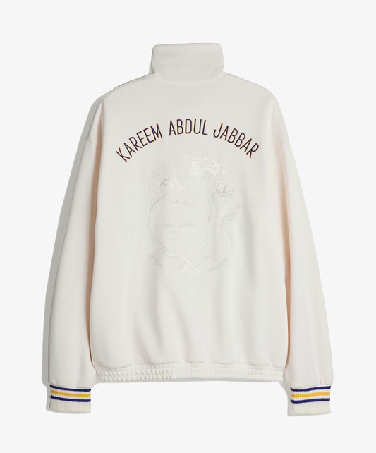 ADIDAS ORIGINALS | WALES BONNER JABBAR 3-STRIPES TRACK TOP { CHALK WHITE