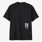 Y-3 | GRAPHIC SHORT SLEEVE TEE  { BLACK