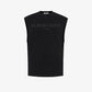 ALMOST GODS | EST 2018 SLEEVELESS TEE { BLACK