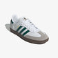 ADIDAS ORIGINALS | SAMBA OG { CLOUD WHITE/GREEN/CLEAR GRANITE