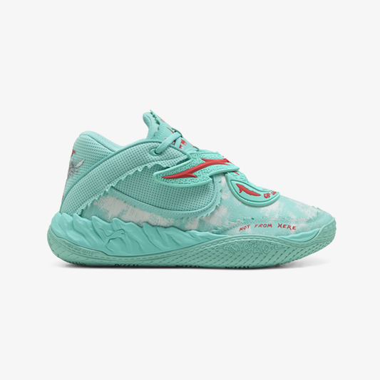 PUMA | MB.05 MELO WORLD { AQUATIC/FOR ALL TIME RED