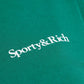 SPORTY & RICH | HEALTH IS WEALTH T-SHIRT { GREEN