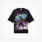 PUMA | PUMATECH-X WASHED BOXY TEE { PUMA BLACK/WHITE