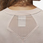 Jordan | DIAMOND SHORT-SLEEVE TOP  { PARTICLE BEIGE