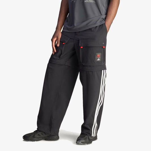 Adidas Originals | 100 THIEVES ZIP PANTS { BLACK