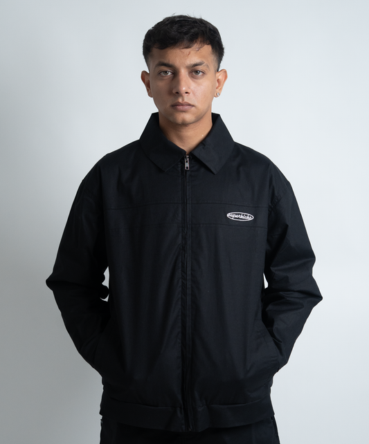 SUPERKICKS | CORE JACKET { BLACK