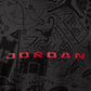 JORDAN | BROOKLYN SHORT SLEEVE T-SHIRT {  BLACK/UNIVERSITY RED
