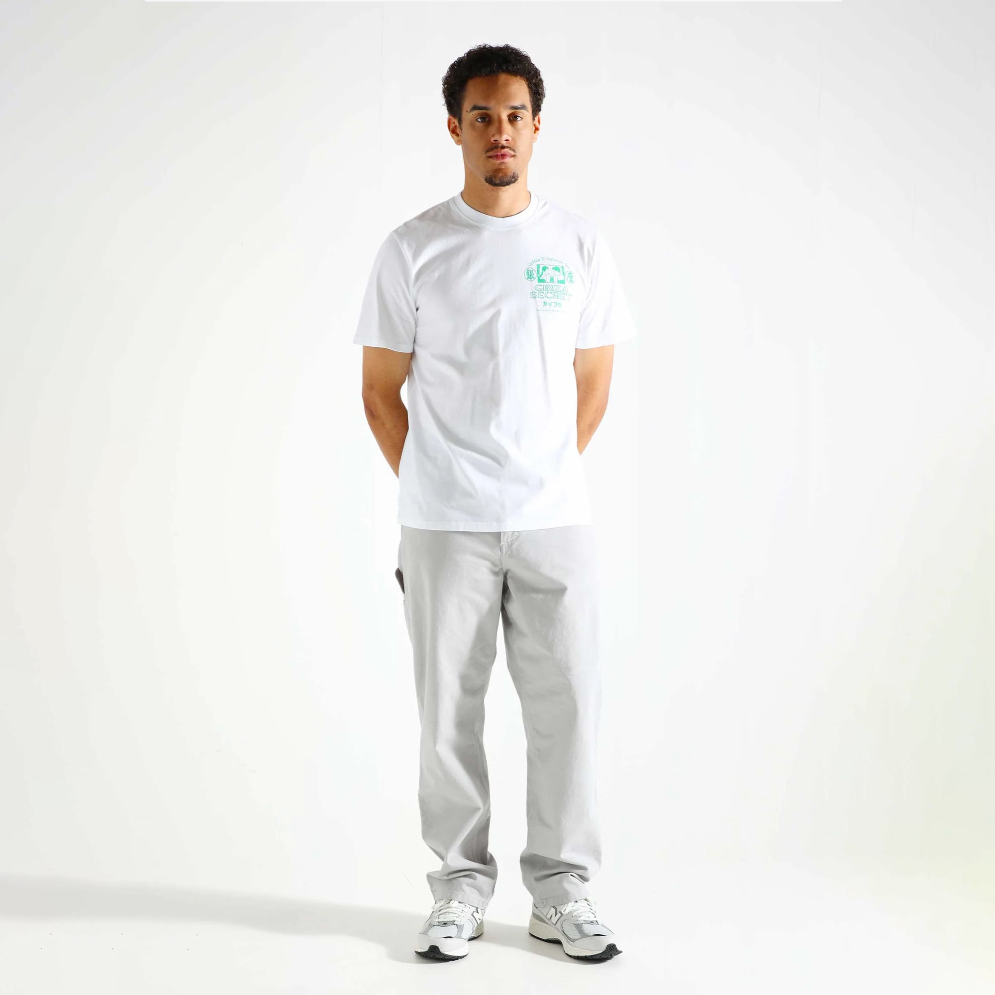 EDWIN | GINZA SECRET T-SHIRT { WHITE – Superkicks