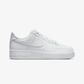 Nike | AIR FORCE 1 '07 { WHITE/WHITE/WHITE