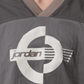 JORDAN | BROOKLYN WOVEN LONG-SLEEVE GRAPHIC PULLOVER { OLIVE GREY/SAIL