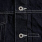 FDMTL | DENIM JACKET RINSE { INDIGO