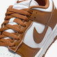 NIKE | DUNK LOW { SAIL/LT BRITISH TAN-WHITE
