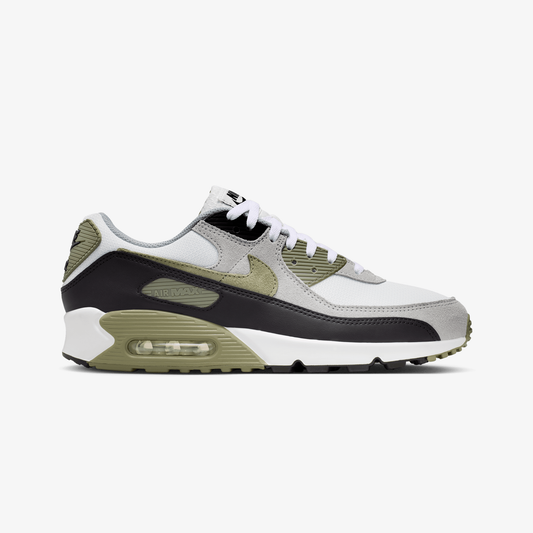 NIKE | AIR MAX 90 { SUMMIT WHITE/SILVER SAGE-LIGHT PUMICE