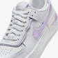 NIKE | AIR FORCE 1 SHADOW { WHITE/LILAC BLOOM-PHOTON DUST-WHITE