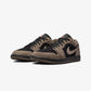 JORDAN | AIR JORDAN 1 LOW { BLACK/OLIVE GREY-LT WILD MANGO