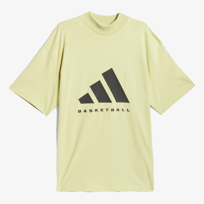 Adidas | BASKETBALL TEE  { HALO GOLD/HALO GOLD
