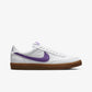 Nike | KILLSHOT 2 LEATHER { WHITE/WILD GRAPE-GUM MED BROWN