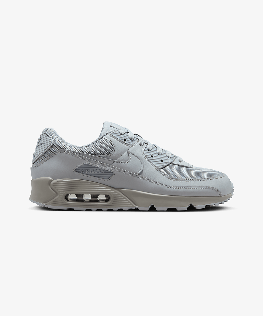 Nike | AIR MAX 90 { WOLF GREY/WOLF GREY-WOLF GREY-BLACK