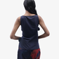 ALMOST GODS | APPLIQUÉ KNOT TOP { PURPLE