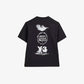 Y-3 | GRAPHIC SHORT SLEEVE TEE { BLACK