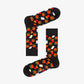 Happy Socks | HAMBURGER SOCK  { BLACK