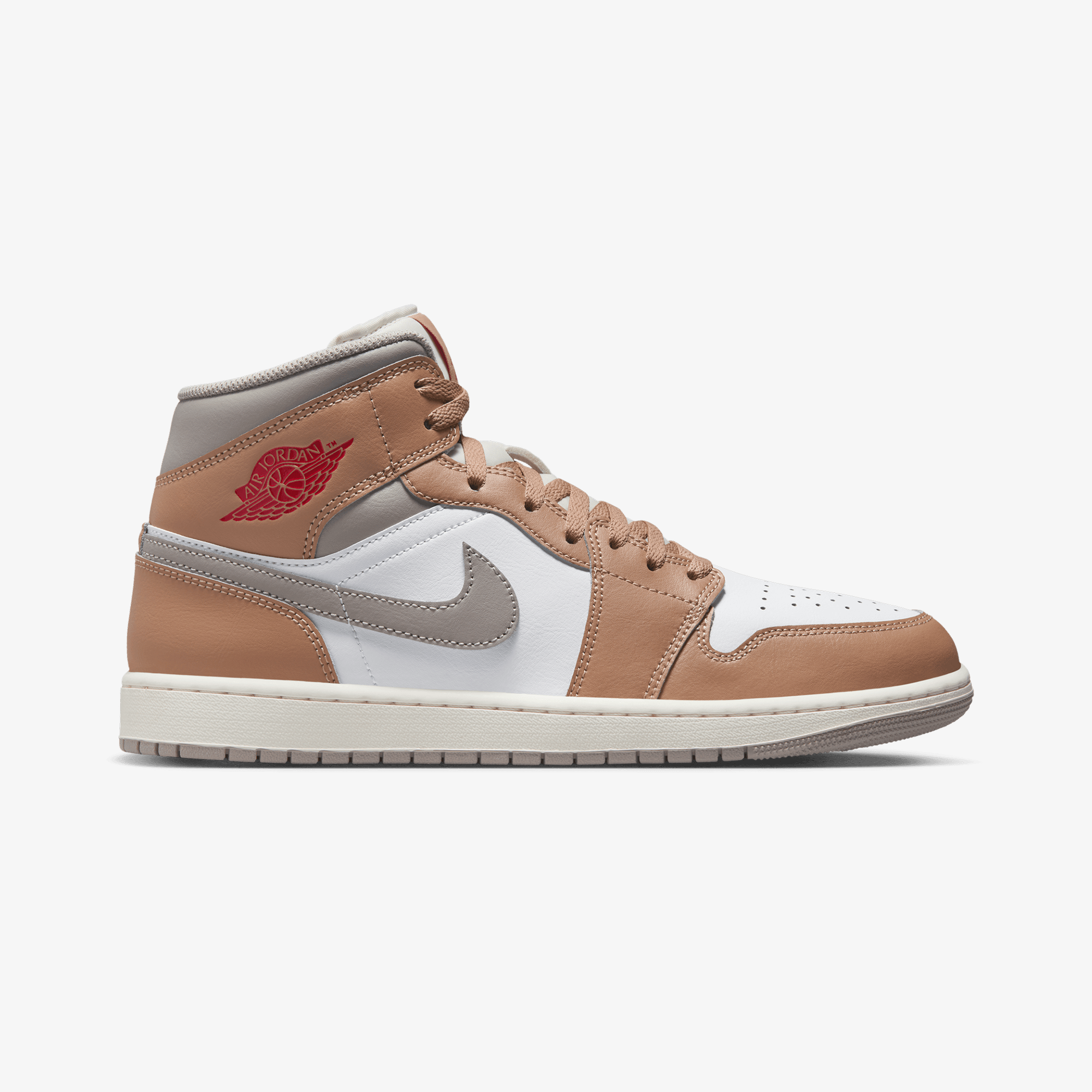 JORDAN | AIR JORDAN 1 MID { BLACK/STARFISH-WHITE-SAIL – Superkicks JORDAN | AIR JORDAN 1 MID { BLACK/STARFISH-WHITE-SAIL – Superkicks