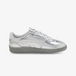 PUMA | PALERMO CLUB VEGAS LEATHER { SILVER-GLACIAL GRAY-ORANGE GLO
