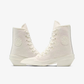 Converse | CHUCK 70 DE LUXE POINTED PLATFORM WOVEN { BEIGE