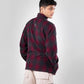 SUPERKICKS | FLANNEL SHIRT { MAROON