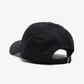 Jordan | UNSTRUCTURED CURVED-BILL HAT { BLACK