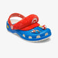 CROCS | MARIO CLASSIC CLOG { BLUE/ORANGE