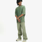 Superkicks | SIGNATURE WASHED TEE { OLIVE GREEN