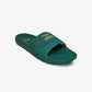 PUMA | ASTON MARTIN F1 SOFTRIDE PRO LEADPUFF SLIDES { PUMA BLACK-GREEN LUX-PUMA WHITE