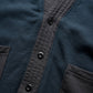 FDMTL | SWEAT S/S CARDIGAN  { NAVY