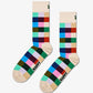 HAPPY SOCKS | HAPPY SOCKS 3-PACK CHECK IT OUT SOCKS GIFT SET { MULTI