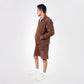 SUPERKICKS | CORDUROY SHORTS { MUD BROWN