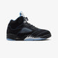 Jordan | AIR JORDAN 5 "BLACK CAROLINA" { BLACK/UNIVERSITY BLUE-WHITE