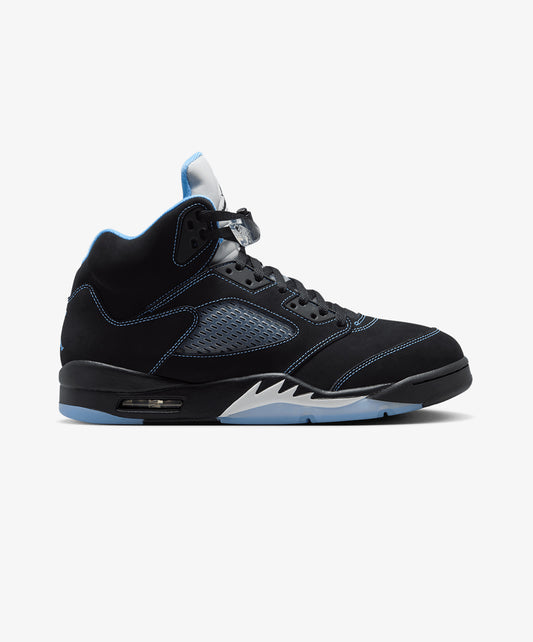 Jordan | AIR JORDAN 5 "BLACK CAROLINA" { BLACK/UNIVERSITY BLUE-WHITE