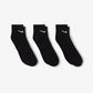 NIKE | EVERYDAY CUSHIONED TRAINING ANKLE SOCKS { BLACK/WHITE