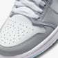 Jordan | AIR JORDAN 1 LOW  { WHITE/WOLF GREY-ALUMINUM