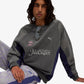 PUMA | x KIDSUPER CREW SWEAT { BLACK-NAVY