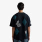 F A R A K | BLACK BLOCK PRINT T-SHIT { BLACK