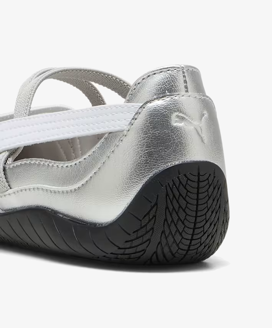 PUMA | SPEEDCAT BALLET METALLIC { SILVER-PUMA WHITE – Superkicks
