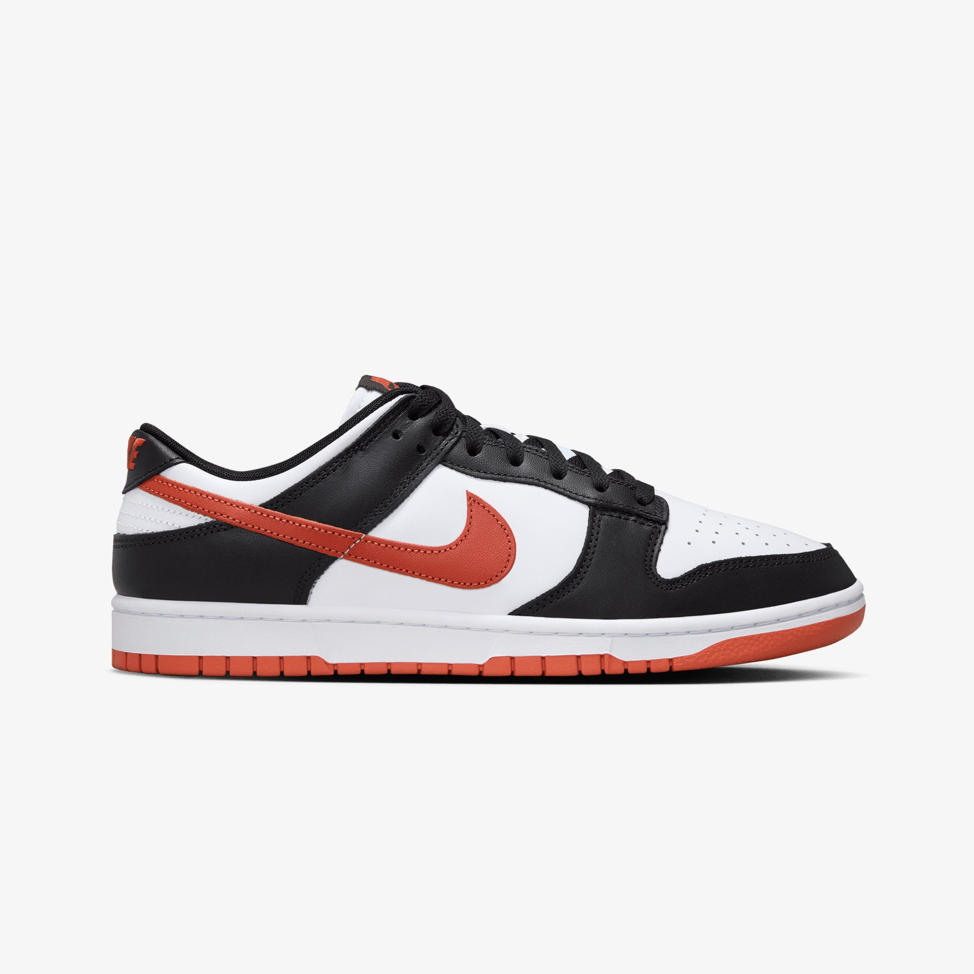 Buy Nike White Dragon Red Black Dunk Low Retro Shoes for Men
