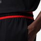 Jordan | DRI-FIT MESH DIAMOND SHORTS { BLACK/INFRARED 23/INFRARED 23