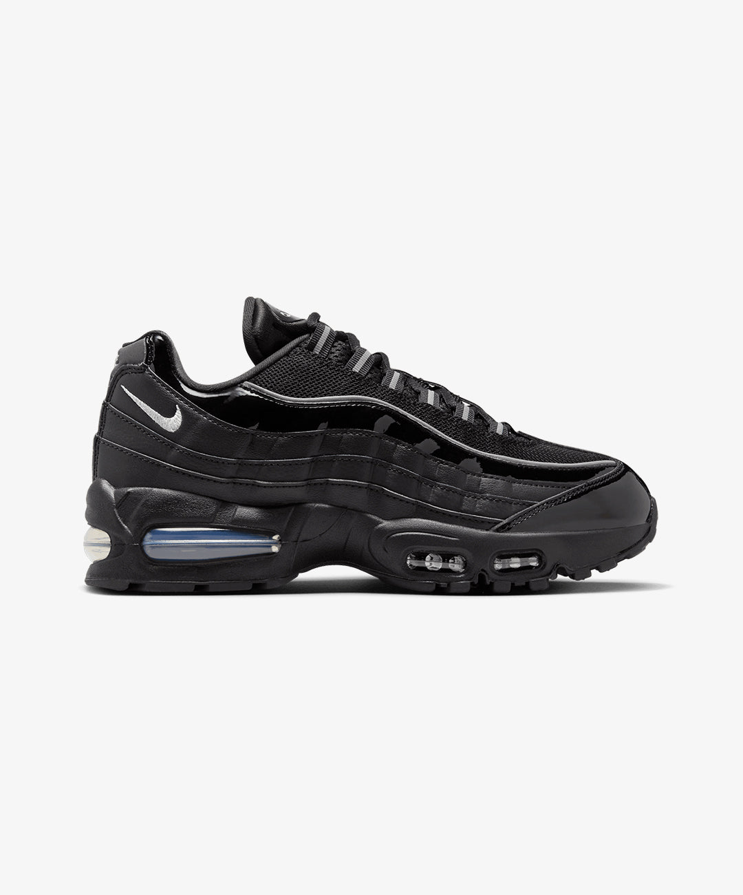 Nike | AIR MAX 95 BIG BUBBLE { BLACK/METALLIC SILVER-REFLECT SILVER