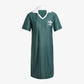 ADIDAS ORIGINALS | ADICOLOR 3-STRIPES PINSTRIPE DRESS { MINERAL GREEN