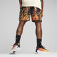 Puma | STRAIGHT FLAMES BASKETBALL SHORTS  { BLACK